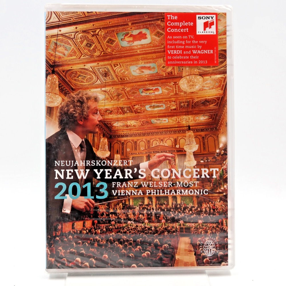 New Year's Concert 2013 DVD Vienna Philharmonic Franz Welser-Most Sony Classical